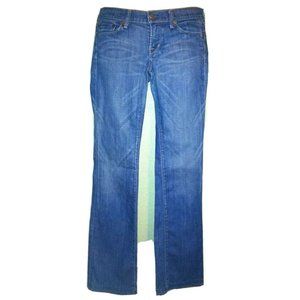 Citizens Of Humanity Kelly Stretch Low Waist Bootcut Blue Denim Jeans Size 25